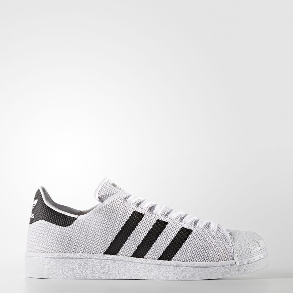 Adidas Superstar - Originals ανδρικα - Ασπρα/Μαυρα,Μέγεθος: EU 36 – 54 2/3 (502MKBUA)